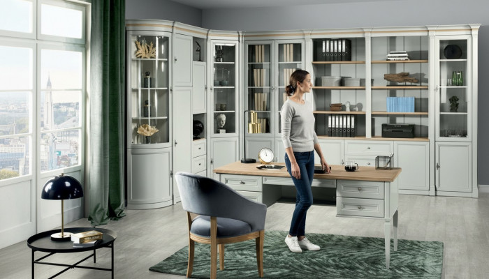 Luxus Schreifdësch Dësch Büro Office Antik Stil Schreifdëscher Ariichtung Nei