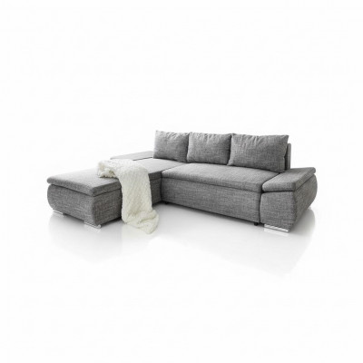 Schlofsofa Design Ecksofa Schlofsofa Bettfunktioun Couch Polster Textil Sofas