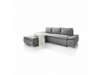 Schlofsofa Design Ecksofa Schlofsofa Bettfunktioun Couch Polster Textil Sofas