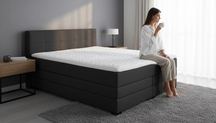 Boxsprangbett Design Polsterbett Bett Better Hotel Hotelbett 160x200cm
