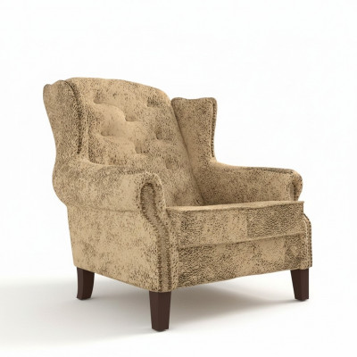 Ohrensessel Lounge Fernseh Club Polster Sëtz Sessel Design Couch Canapé