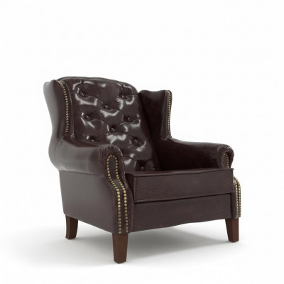 Design Still Lieder Luxus Fernseh Relax Canapé 1 Sëtzer Sofa Lounge Club