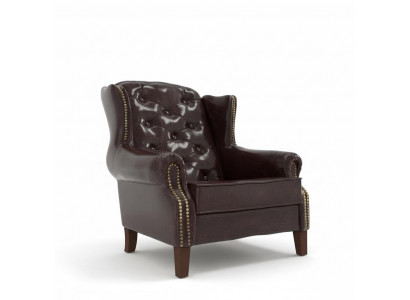 Design Still Lieder Luxus Fernseh Relax Canapé 1 Sëtzer Sofa Lounge Club