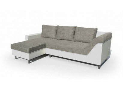 Ecksofa L-Form Ledersofa Canapé Wohnlandschaft Garnitur Design Modern Ecksofa