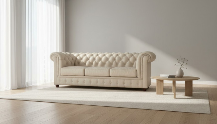Design Chesterfield Sofa Canapé Polster Sofas Canapéen Sitz Garnitur Lieder
