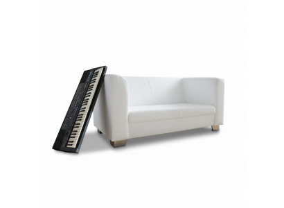 Sofa Sofa Design Polster Modern Leder Sofasen 2 Sëtzer Zweisëtzer Designer Nei
