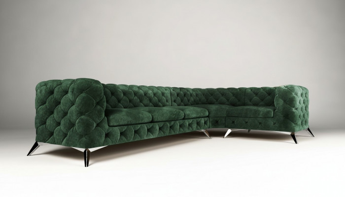 Chesterfield Design Eckssofa Sofa Couch Design Couchen Polster Ecks-Garnitur