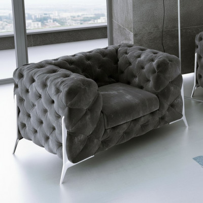 Lounge Luxus Télévisiounsclub Polstersëtzer Fauteuil Design Dekor Canapé Sofa
