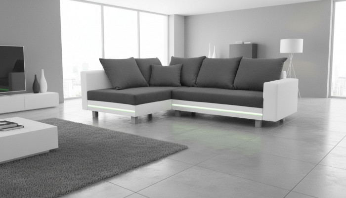 Eckcouch Wunnlandschaft Sofa Canapé L Form Gestofféiert Canapéë Lieder Design