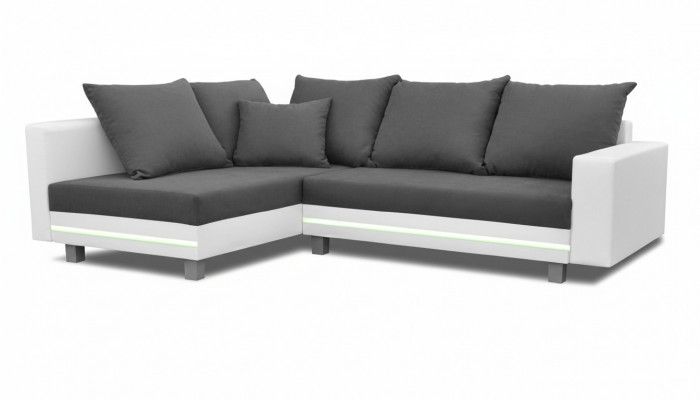 Eckcouch Wunnlandschaft Sofa Canapé L Form Gestofféiert Canapéë Lieder Design
