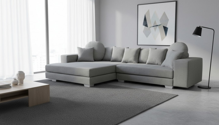 Grousst Ecksofa Eckcouch Eckgarnitur Polstersofa Couchen Sofas Wunnlandschaft Nei