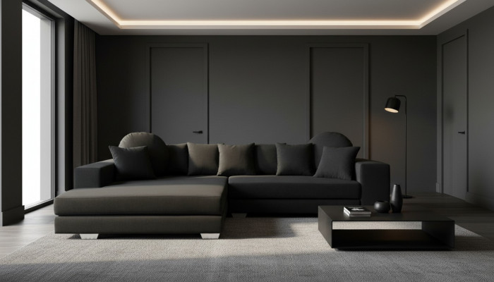 Grouss Ecksofa Eckcouch Eckgarnitur Polstersofa Sofasen Couchen Wunnlandschaft Nei