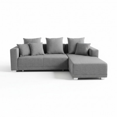 Eckcouch L Form Couch Sofa Polster Sofas Wunnlandschaft Stoffséik Hocker Couchen
