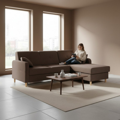 Design Ecksofa Schlofzofa Bettfunktion Couch Lieder Textil Polster Sofas Këscht