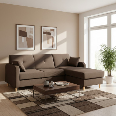 Design Ecksofa Schlofzofa Bettfunktion Couch Lieder Textil Polster Sofas Këscht