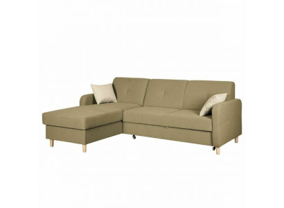 Eckcouch L-Form Canapé Wunnlandschaft Garnitur Polsterdesign Schlofffunktion Modern