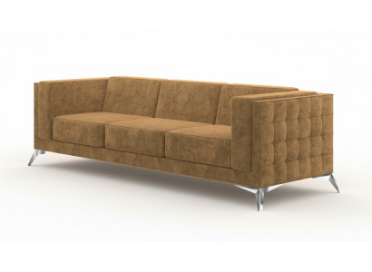 Sëtzmooss Couch Polster Sofa Textil Stoff Chesterfield Couchen Garnitur Dräisëtzer