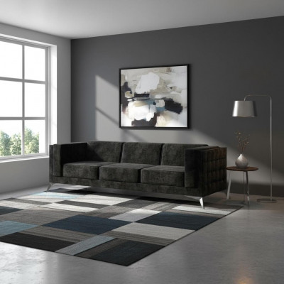 Sofa Canapé Polster Textil Sofae Canapéë Sëtz Garnituren Design Club Chesterfield