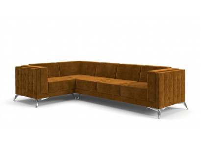 Stoffcanapé Couch Wunnlandschaft Garnitur Design Modern Canapé Eckcanapé