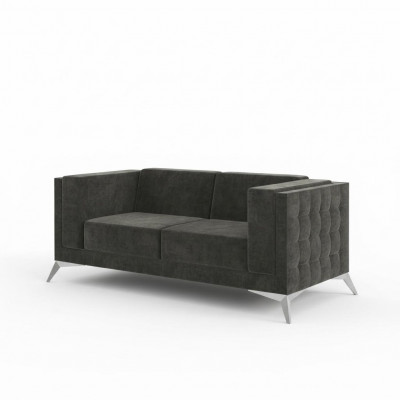 Chesterfield Couch Sofa Polster 2 Sëtz Couchen Sëtz Garnitur Sofas Gro Nei
