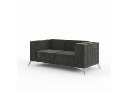Chesterfield Couch Sofa Polster 2 Sëtz Couchen Sëtz Garnitur Sofas Gro Nei