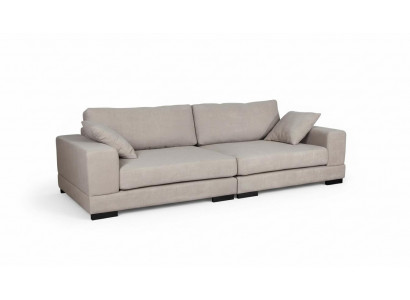 Sofa 4-Sëtzer Stoffsofa Luxus Designer Couch Couchen grouss Polster Lümmel 274cm