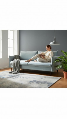 Canapé Sofa Polster 3 Sëtzer Canapéë Sëtz Garnitur Dräisëtzer Sofaen Wunnzëmmer