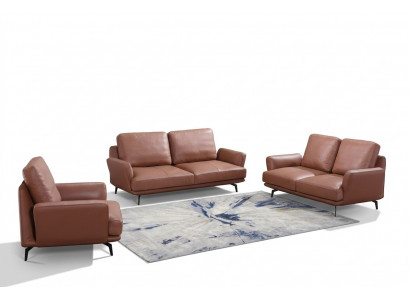 Sofagarnitur 3+2 Sëtzer Lieder-Sofa Couch Wunnlandschaft Garnitur Design Modern