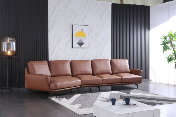 Ledercouch Wunnlandschaft Eckcouch L-Form Eck Set Garnitur Modern Couch