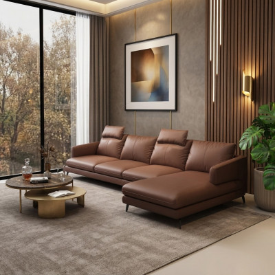 Sofa L-Form Liederdivan Couch Wunnlandschaft Ecksofa Garnitur Modern Couchen Nei