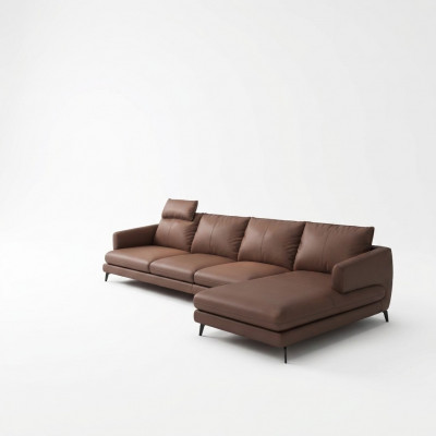 Sofa L-Form Liederdivan Couch Wunnlandschaft Ecksofa Garnitur Modern Couchen Nei