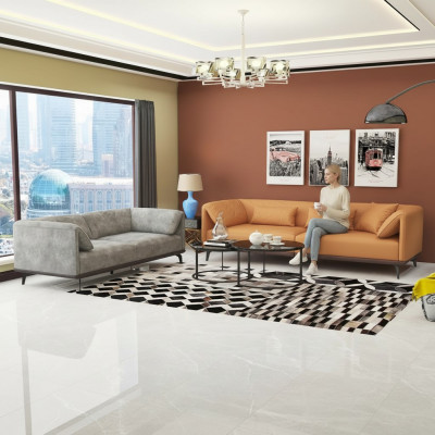 Couchgarnitur 4+3+2 Liederdivan Couch Wunnlandschaft Garnitur Design Modern Sofa