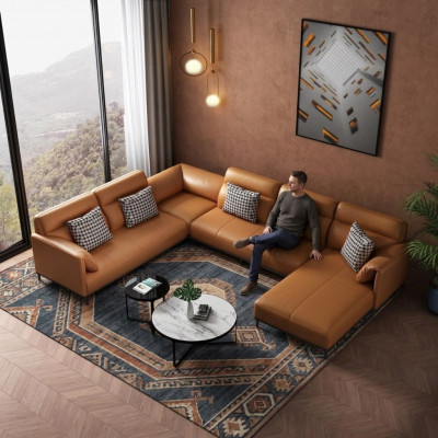 Wunnlandschaften Eckcanapé Couch Garnitur Lieder Polster Sëtz Eck Canapé U Form XXL