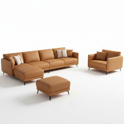 Wunnlandschaft Garnitur Design Modern Sofas Modern Ecksofa Ledersofa Canapé Neit