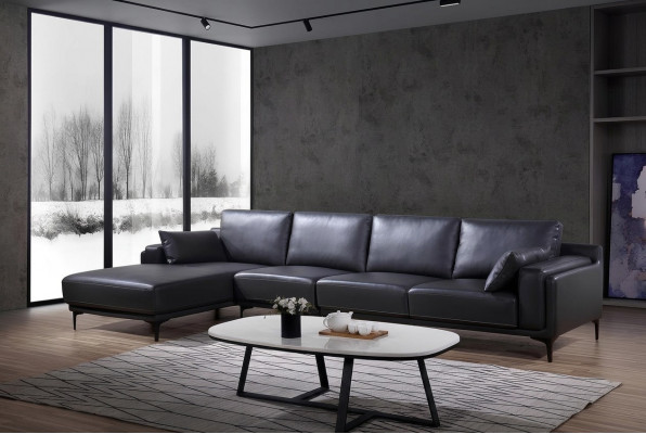 Sofa Design Ecksofa L-Form Liederdivan Canapé Wunnlandschaft Garnitur Modern Sofas