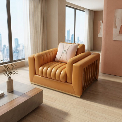 Sesseldesign Canapé Sofa Relax Lieder Lounge Luxus Fernsehclub Sëtz Polster.