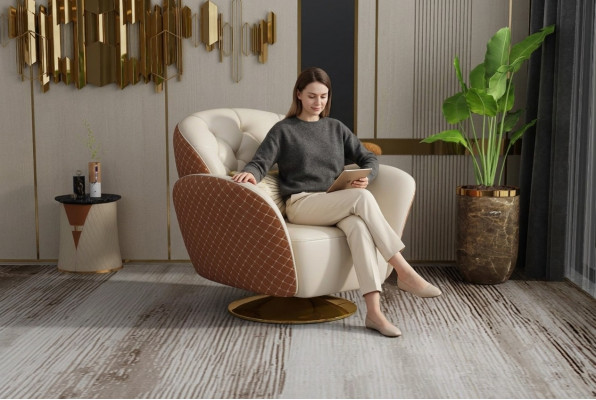 Loung Luxus Televisiounsclub Gepolstert Sëtz Sessel Design Canapé Sofa Lieder Relax