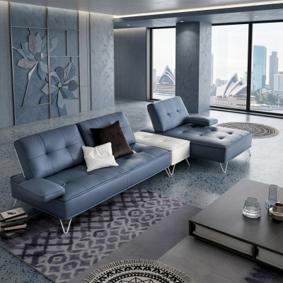 Wunnlandschaft Couch Polster Textil Stoffer Lieder Sëtz Garnitur Eck L-Form Ecksott.