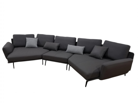Eckcouch an L-Form Wohnlandschaft Sofa Couch Polster Sofae Garnitur Liederdivan Couchen
