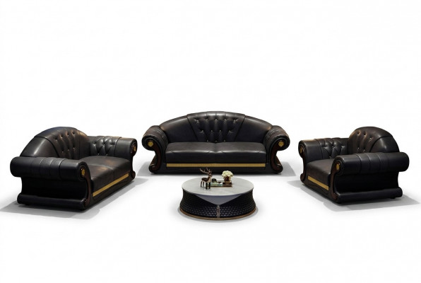 Sëtzgarnitur 3+2+1 Sëtzer Wunnlandschaft Polstersofa Sofa Garnitur Sofasen Lieder