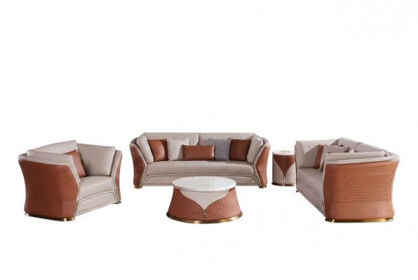 Canapé-Suite Polster-Suite Wunnlandschaft Canapé Couch Polster Suite