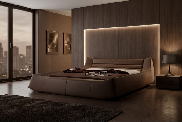 Bett Këssen Design Luxus Duebel Hotel Better Schlofzëmmer Lieder Stoff Modern