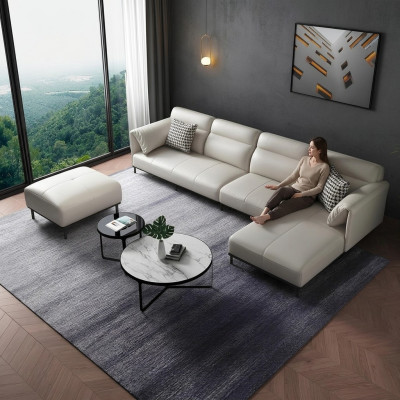 Eck Ecksofa L-Form Wunnlandschaft Sofa Polster Couch Garnitur Stoff Sofae Lieder