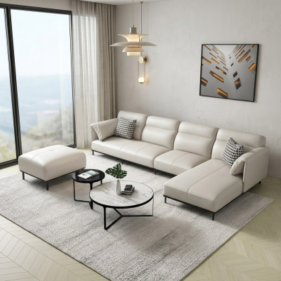Eck Ecksofa L-Form Wunnlandschaft Sofa Polster Couch Garnitur Stoff Sofae Lieder