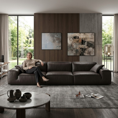 Sofa Garnitur 3+2+1 Sëtzer Wunnlandschaft Sofa Couch Sofas Polster Garnitur Lieder