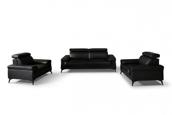 Sofagarnitur 3+1+1 Sëtzer Wunnlandschaft Sofa Couch Polster Garnitur Sofas Lieder