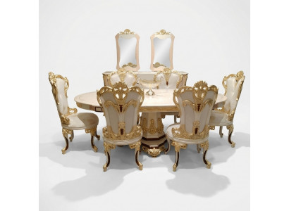 Iessdësch Holzdësch Dësch Grupp Iesszëmmer Wunngszëmmer Garnitur Holz Design Dëscher
