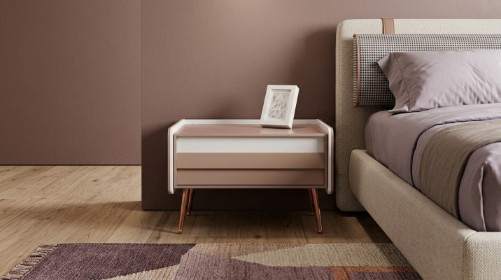 Design Nuetsdësch Konsol Niewendëschlafzëmmer Luxus Konsoldëscher Holz