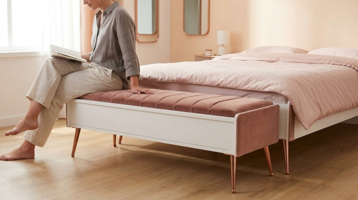 Designer Bank Hocker Chaiselounge Wunnzëmmer Modern Sëtzbank Bank Kannerzëmmer