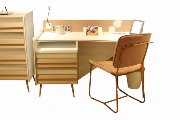 Modern Schreifdësch Holz Jugend Kinderzëmmer Design Miwwel Nei